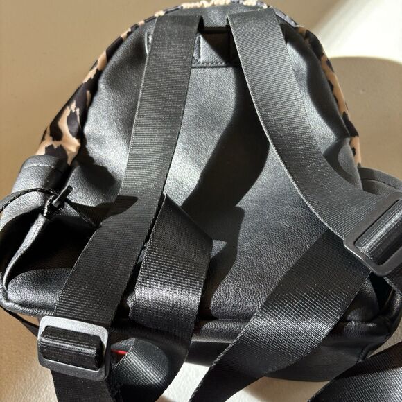 Juicy Couture Leopard Print, Black Sequin, and Red Mini Backpack Glam Rock - Picture 3 of 12